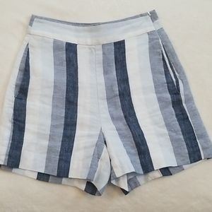 JCrew Point Sur Linen High waisted Short